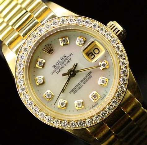 18 k gold rolex|18k gold rolex women's watch.